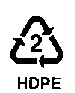 recycle #2 HDPE