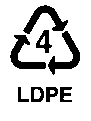 recycle #4 LDPE