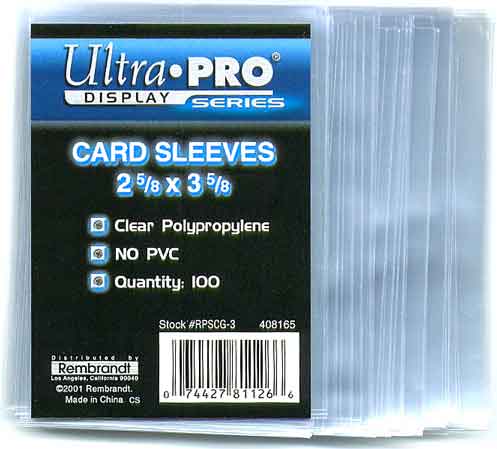 ultra pro card sleeves